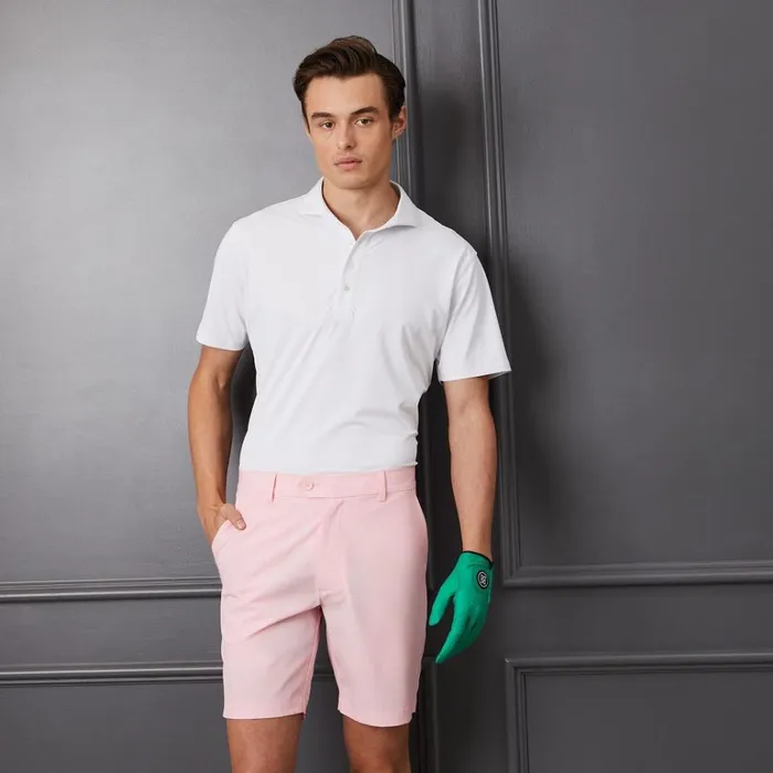 Men GFORE Pink Maverick 4Way Stretch Golf Shorts