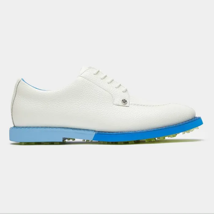 Men GFORE White Limited Edition Two Tone Split Toe Gallivanter Golf Shoes
