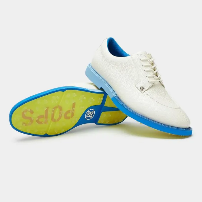 Men GFORE White Limited Edition Two Tone Split Toe Gallivanter Golf Shoes