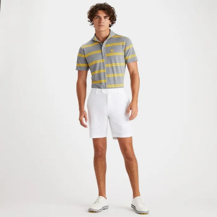 Men GFORE White Maverick 4Way Stretch Golf Shorts
