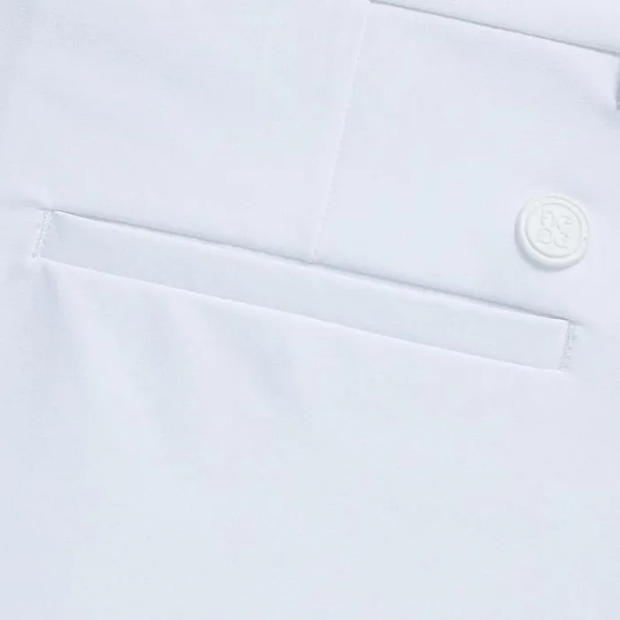 Men GFORE White Maverick 4Way Stretch Golf Shorts