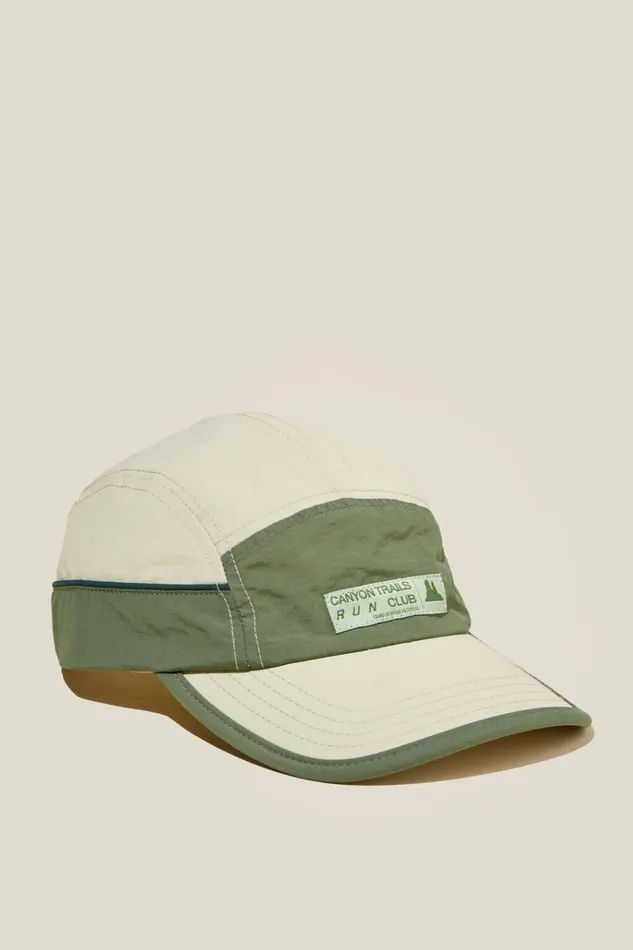 Men Hats Cotton On Nylon 5 Panel Hat Greencanyon Trails