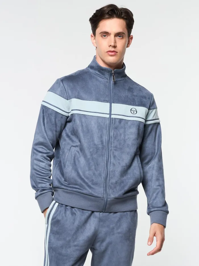 Men Jackets Sergio Tacchini Damarindo Track Jacket Grisaille