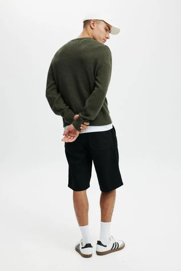 Men Jeans Cotton On Baggy Denim Short Rinse Black Men Jeans Cotton On Baggy Denim Short Rinse Black