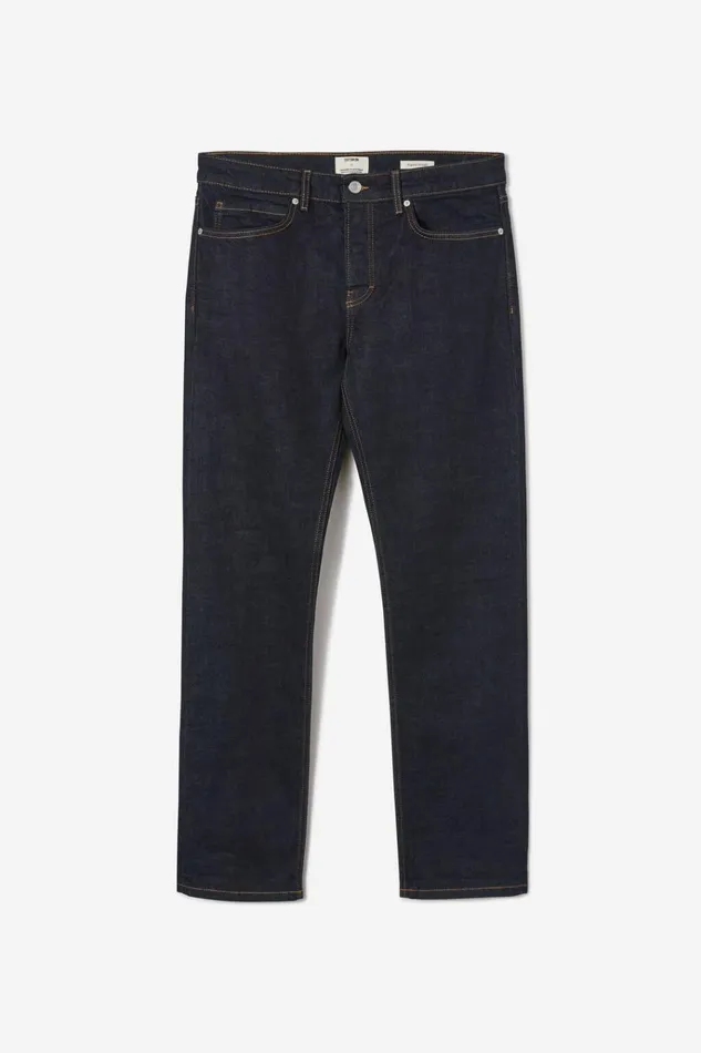 Men Jeans Cotton On Regular Straight Jean Selvedge Rinse Blue Men Jeans Cotton On Regular Straight Jean Selvedge Rinse Blue