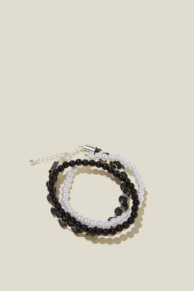 Men Jewelry Cotton On Bracelet Multi Pack Pack 20