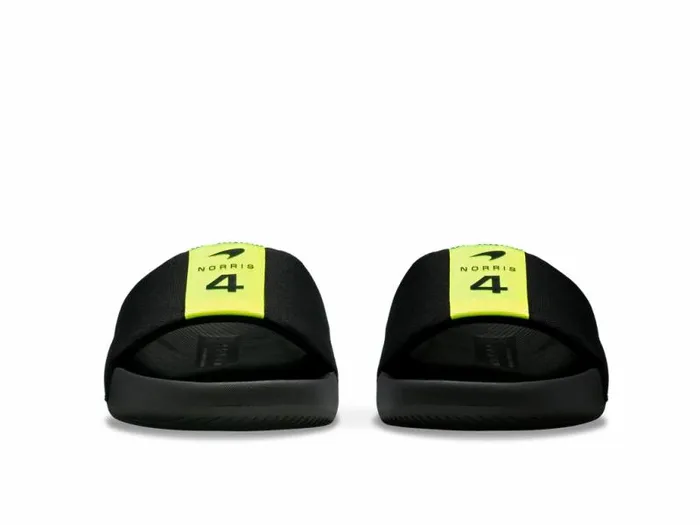 Men KSwiss Slides and Sandals SLIDE SANDAL LN X MCLAREN Blacksafety Yellow
