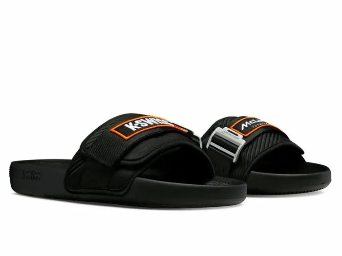 Men KSwiss Slides and Sandals STRAP SANDAL X MCLAREN Blackpapaya
