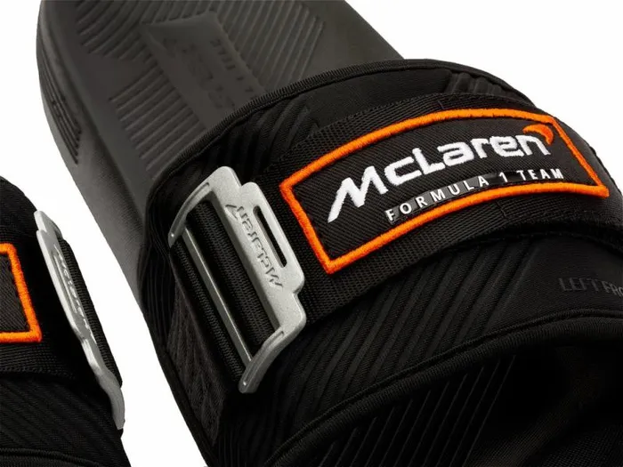 Men KSwiss Slides and Sandals STRAP SANDAL X MCLAREN Blackpapaya