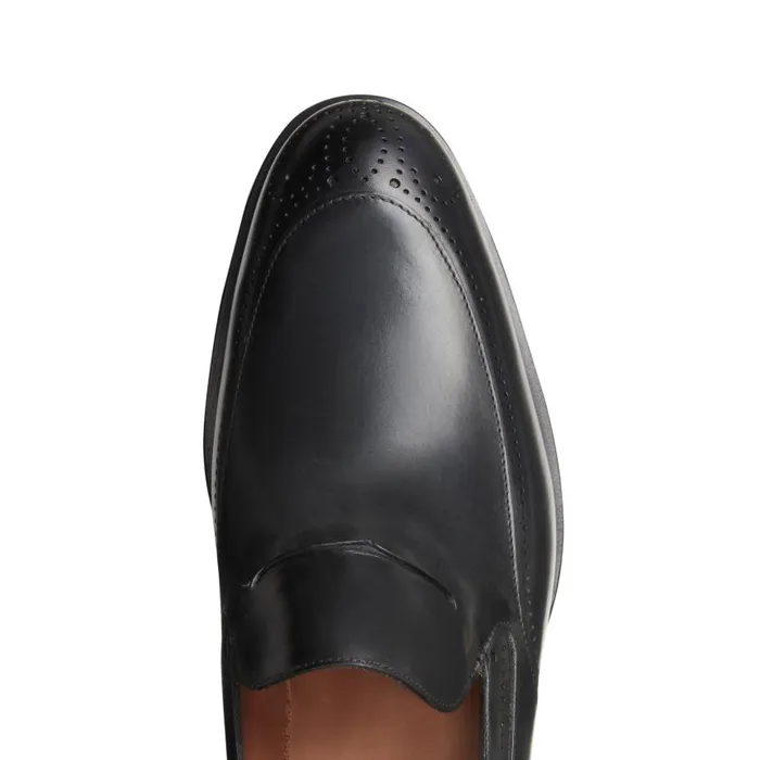Men Leather And Suede Loafer Black Fratelli Rossetti Loafers Men Leather And Suede Loafer Black Fratelli Rossetti Loafers