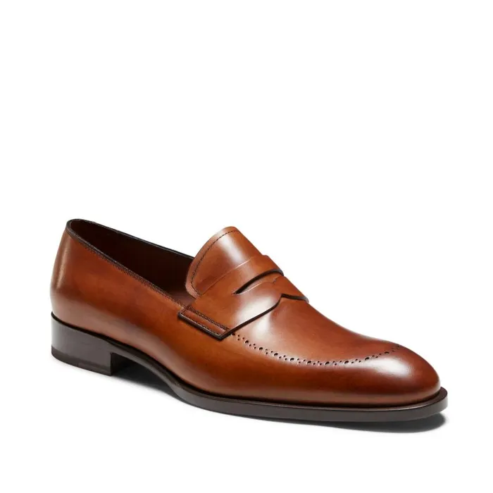 Men Loafer La Giusta Cognac Fratelli Rossetti Loafers