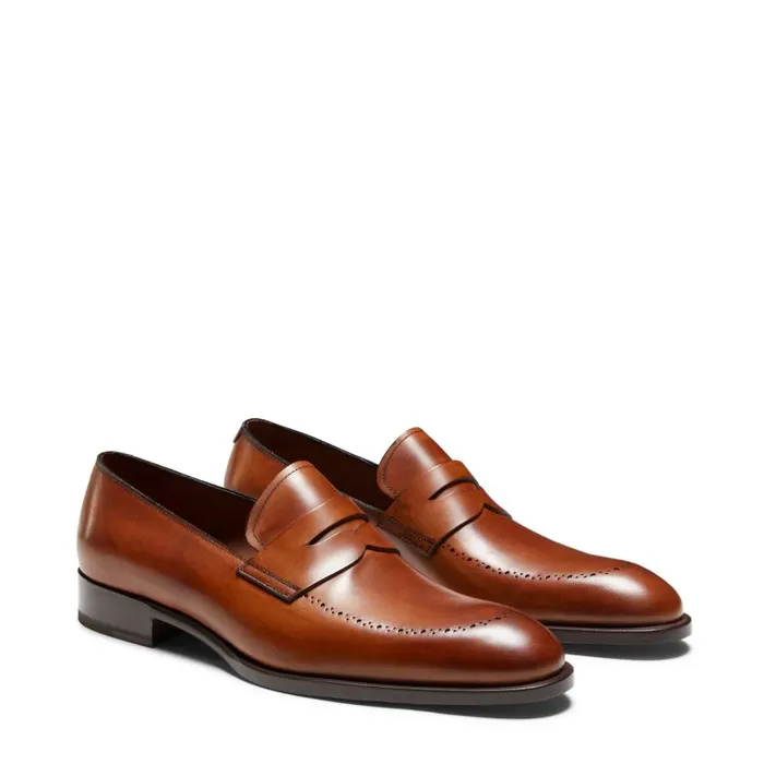 Men Loafer La Giusta Cognac Fratelli Rossetti Loafers Men Loafer La Giusta Cognac Fratelli Rossetti Loafers