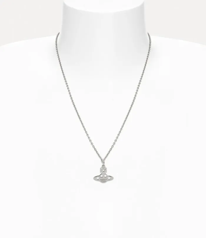 Men Man Lucy Pendant Necklace Platinum Vivienne Westwood Classic Styles Men Man Lucy Pendant Necklace Platinum Vivienne Westwood Classic Styles