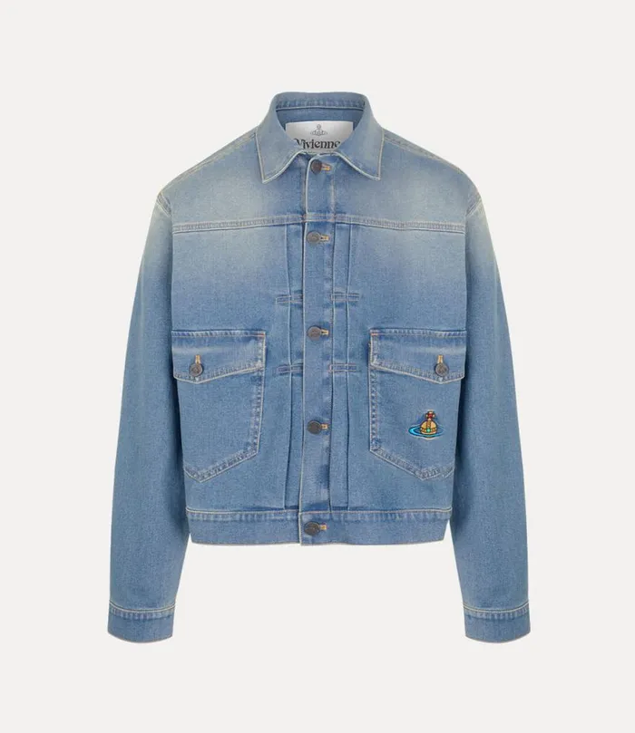 Men Marlene Jacket Blue Vivienne Westwood Coats And Jackets