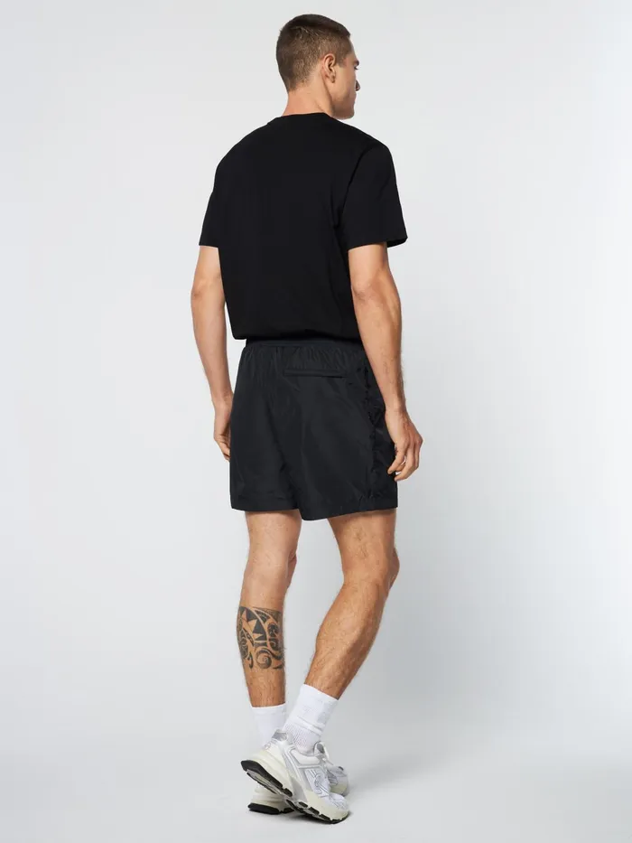 Men Nylon Sergio Tacchini Onda Short Black Beauty