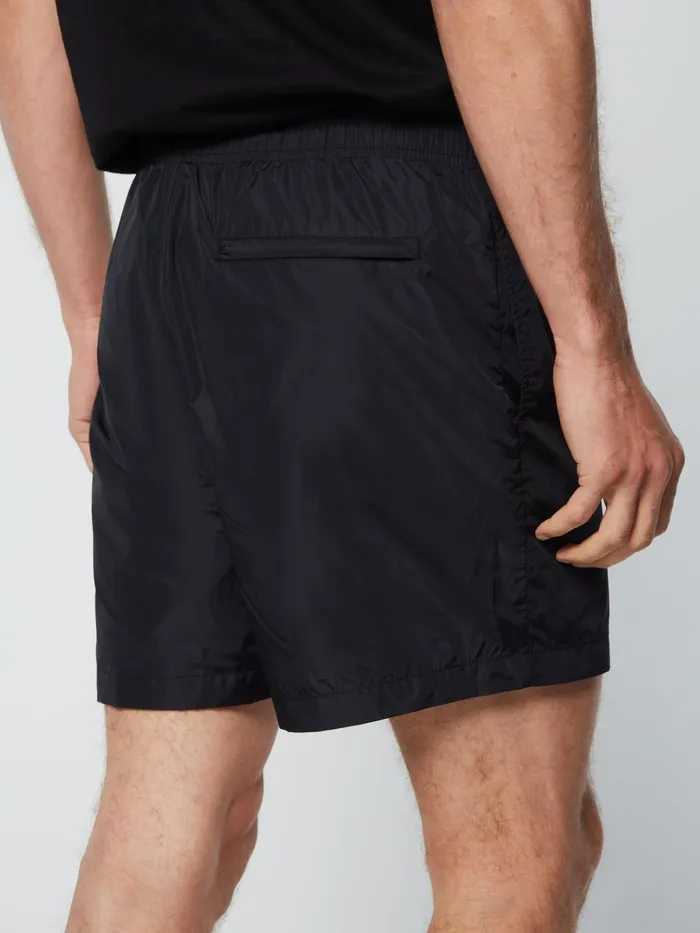 Men Nylon Sergio Tacchini Onda Short Black Beauty