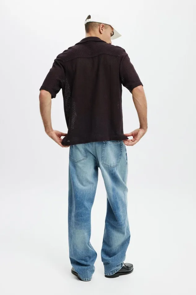 Men Pants Cotton On Baggy Jean Cannonball Blue Men Pants Cotton On Baggy Jean Cannonball Blue