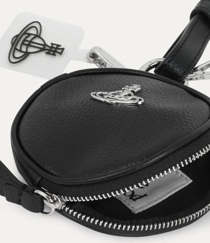 Men Phone Lanyard Black Vivienne Westwood Crossbody Bags