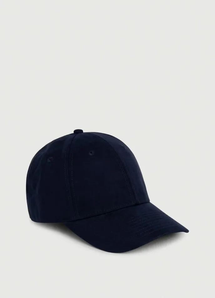 Men Scarves and Caps Hackett London Baseball Cap Navy Blazer