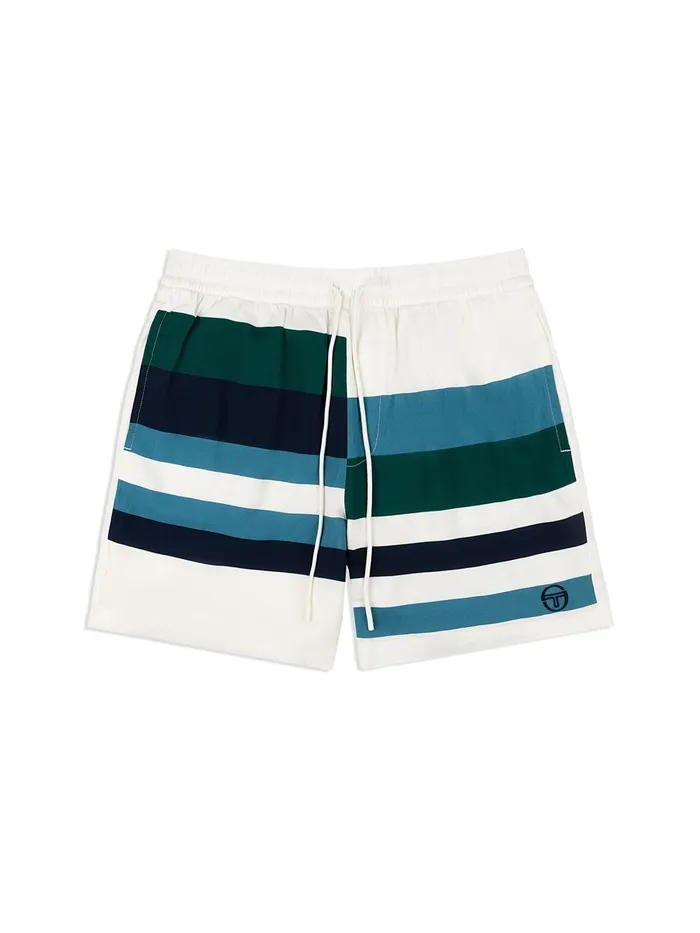 Men Shorts And Swim Sergio Tacchini Pennellata Short Gardenia Multi