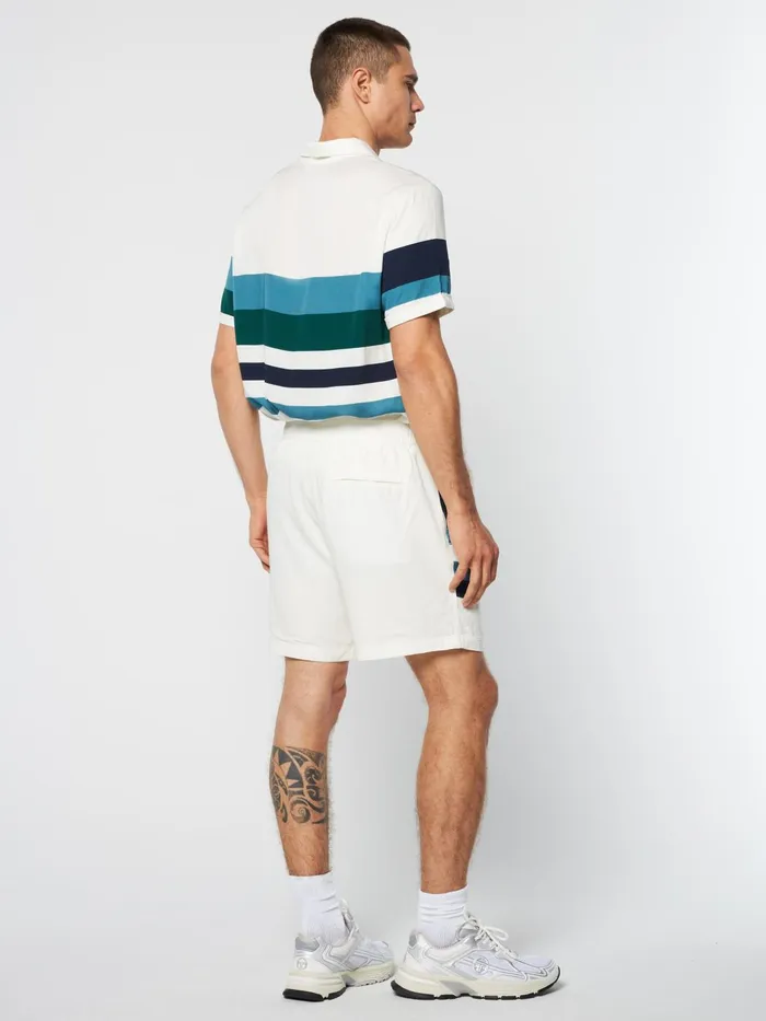 Men Shorts And Swim Sergio Tacchini Pennellata Short Gardenia Multi