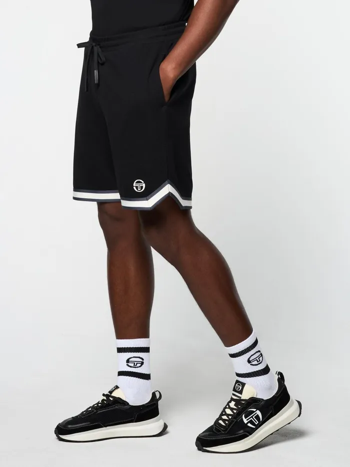 Men Shorts And Swim Sergio Tacchini Tito Shorts Black Beauty