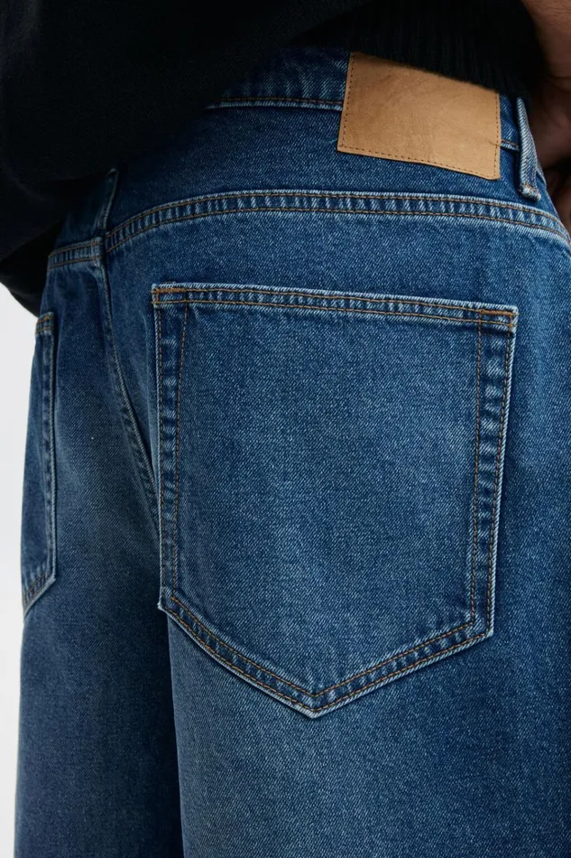 Men Shorts Cotton On Denim Jort Shock Blue Wash Men Shorts Cotton On Denim Jort Shock Blue Wash