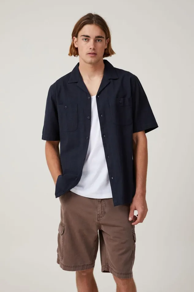 Men Shorts Cotton On Tactical Cargo Short Vintage Dark Brown Men Shorts Cotton On Tactical Cargo Short Vintage Dark Brown