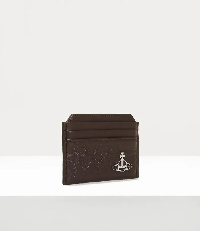 Men Slim Card Holder Brown Vivienne Westwood Wallets Men Slim Card Holder Brown Vivienne Westwood Wallets