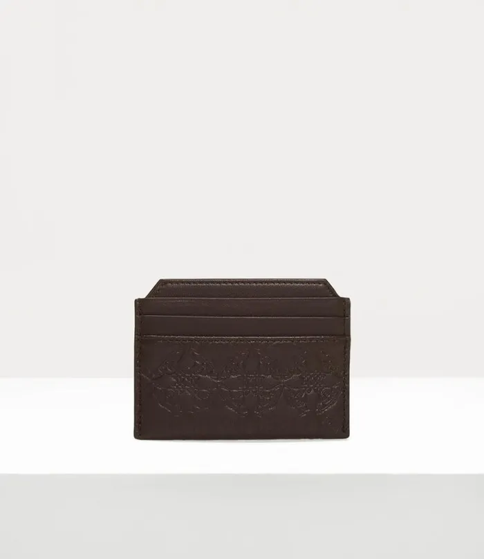 Men Slim Card Holder Brown Vivienne Westwood Wallets Men Slim Card Holder Brown Vivienne Westwood Wallets