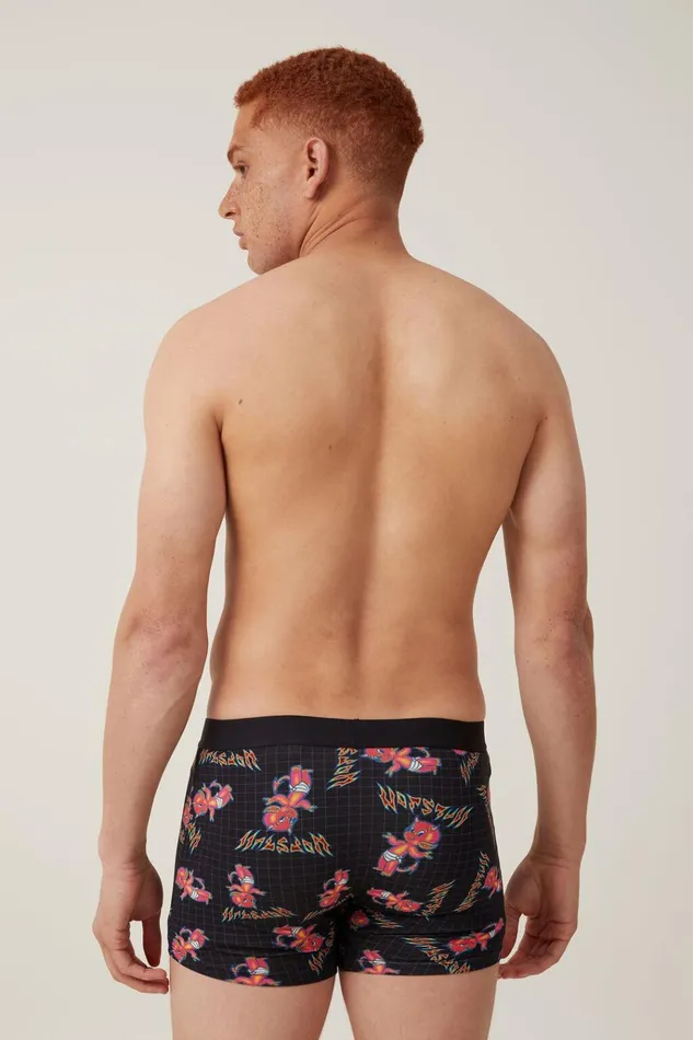 Men Socks and Underwear Cotton On Mens Special Edition Trunks Lcn Uni Blackhot Stuff Chrome Men Socks and Underwear Cotton On Mens Special Edition Trunks Lcn Uni Blackhot Stuff Chrome