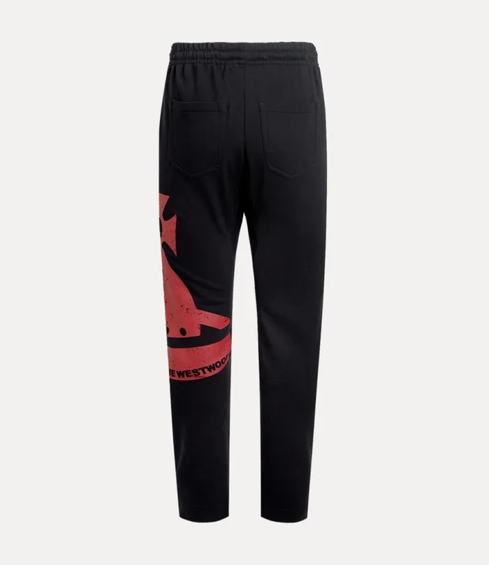 Men Sunken Orb Football Trousers Black Vivienne Westwood Trousers And Shorts Men Sunken Orb Football Trousers Black Vivienne Westwood Trousers And Shorts