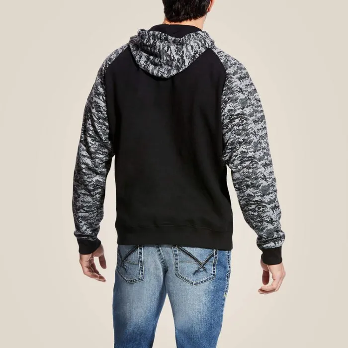 Men Sweatshirts and Hoodies Ariat Patriot Hoodie Black Digi Camo Men Sweatshirts and Hoodies Ariat Patriot Hoodie Black Digi Camo