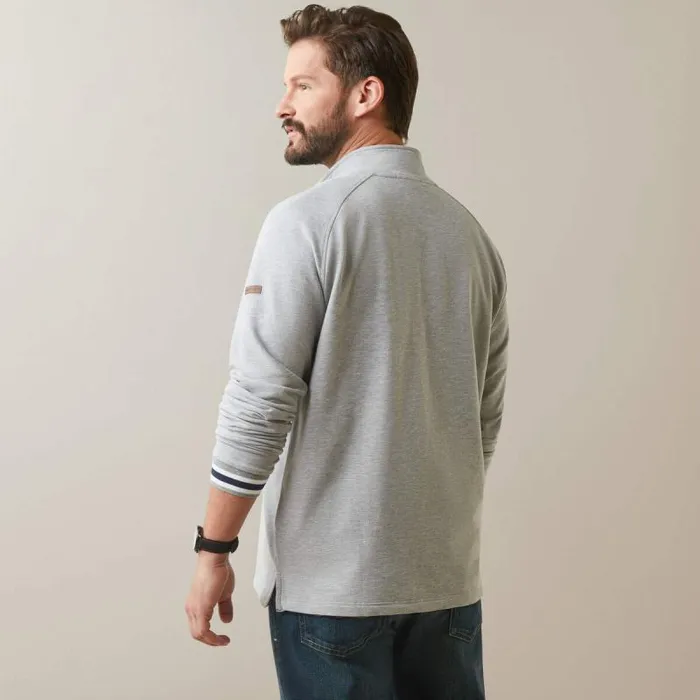 Men Sweatshirts and Hoodies Ariat Portola 12 Zip Sweatshirt Heather Grey Men Sweatshirts and Hoodies Ariat Portola 12 Zip Sweatshirt Heather Grey