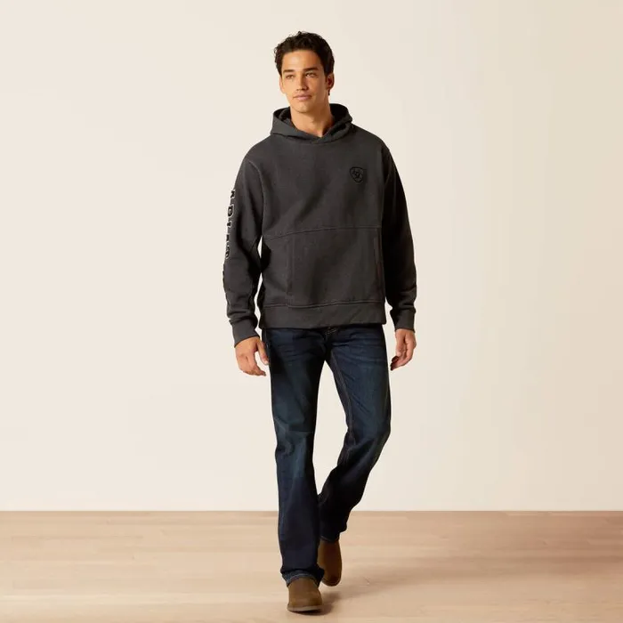 Men Sweatshirts and Hoodies Ariat Rabere Hoodie Charcoal Men Sweatshirts and Hoodies Ariat Rabere Hoodie Charcoal