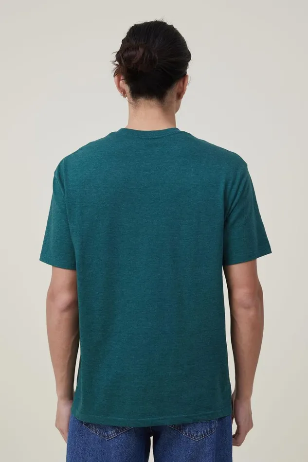 Men Tees and Tanks Cotton On Loose Fit Souvenir TShirt Evergreenchippewa