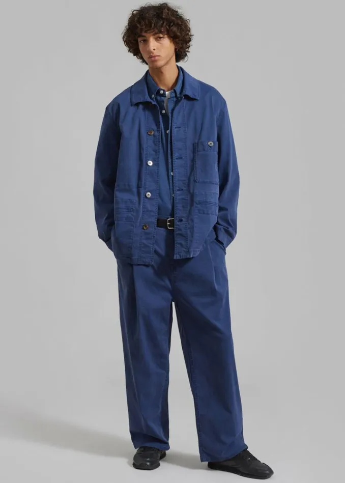 Men The Frankie Shop Drew Pants 8211 Blue Blue