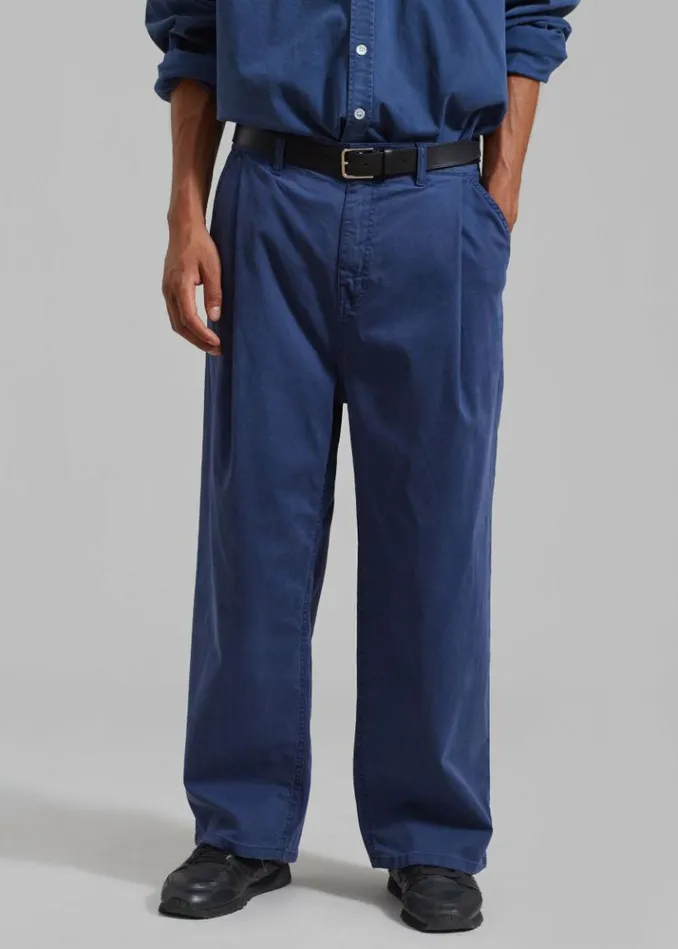 Men The Frankie Shop Drew Pants 8211 Blue Blue