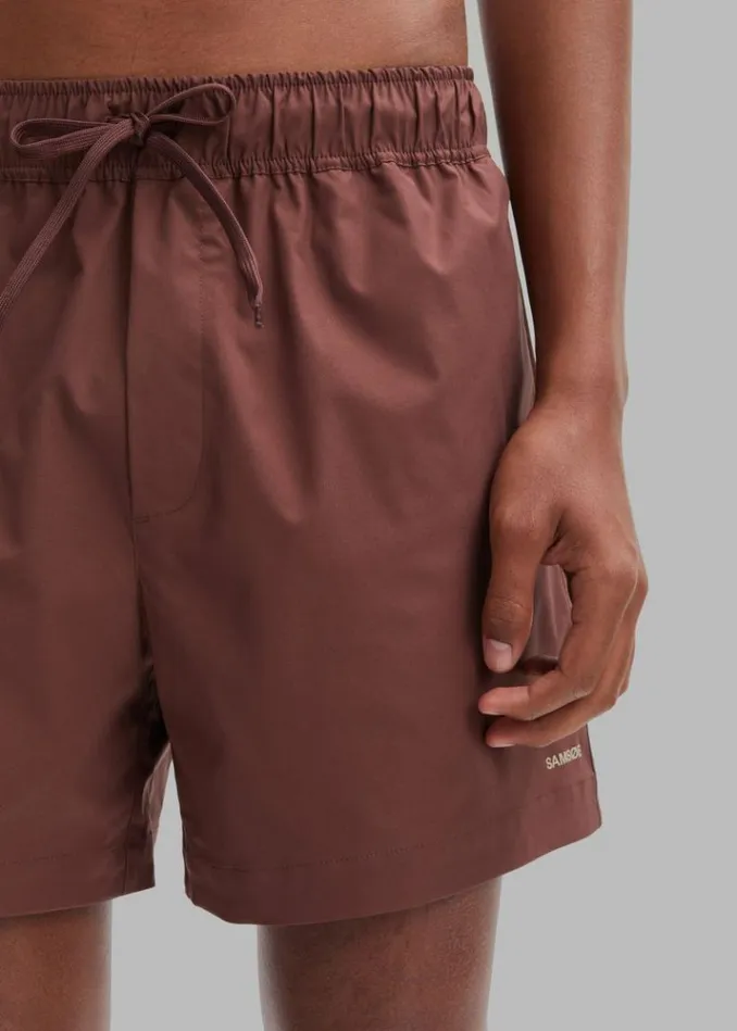 Men The Frankie Shop Samse Samse Moses Swim Shorts 8211 Brown Stone Brown Stone