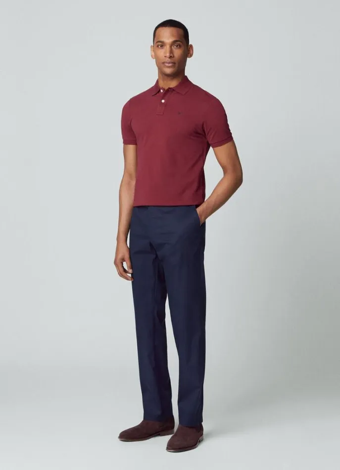 Men Trousers and Chinos Hackett London Classic Fit Sanderson Chinos Navy Blazer Men Trousers and Chinos Hackett London Classic Fit Sanderson Chinos Navy Blazer