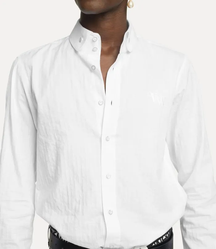 Men Two Button Krall Shirt Whitestripes Vivienne Westwood Shirts Men Two Button Krall Shirt Whitestripes Vivienne Westwood Shirts