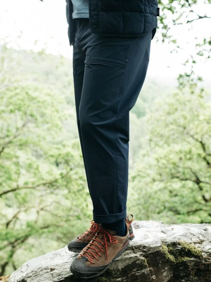 Men Walker Trouser Navy Finisterre Trousers and Jeans