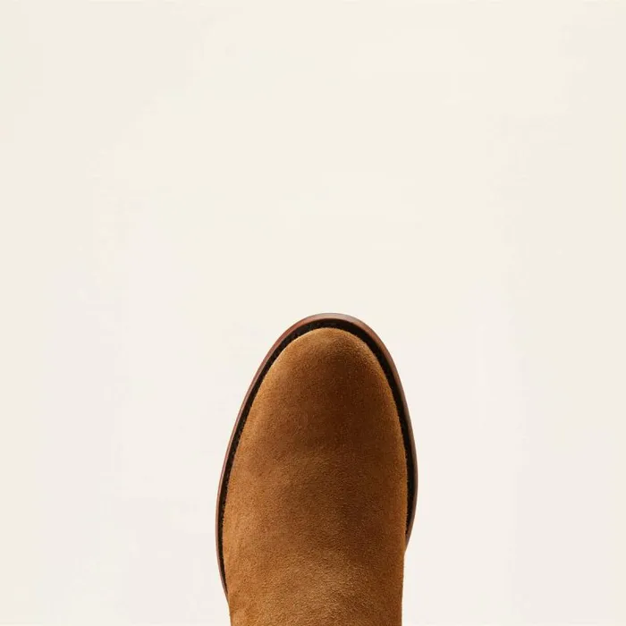 Men Western Boots Ariat Bench Made Clanton Western Boot Oiled Tan Roughout Men Western Boots Ariat Bench Made Clanton Western Boot Oiled Tan Roughout