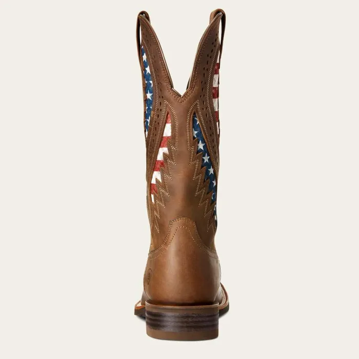 Men Western Boots Ariat Quickdraw VentTEK Western Boot Distressed Brown Men Western Boots Ariat Quickdraw VentTEK Western Boot Distressed Brown
