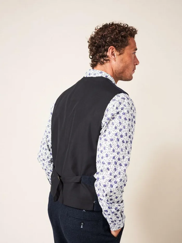 Men White Stuff Blazers Heath Regular Fit Waistcoat Dark Navy Men White Stuff Blazers Heath Regular Fit Waistcoat Dark Navy