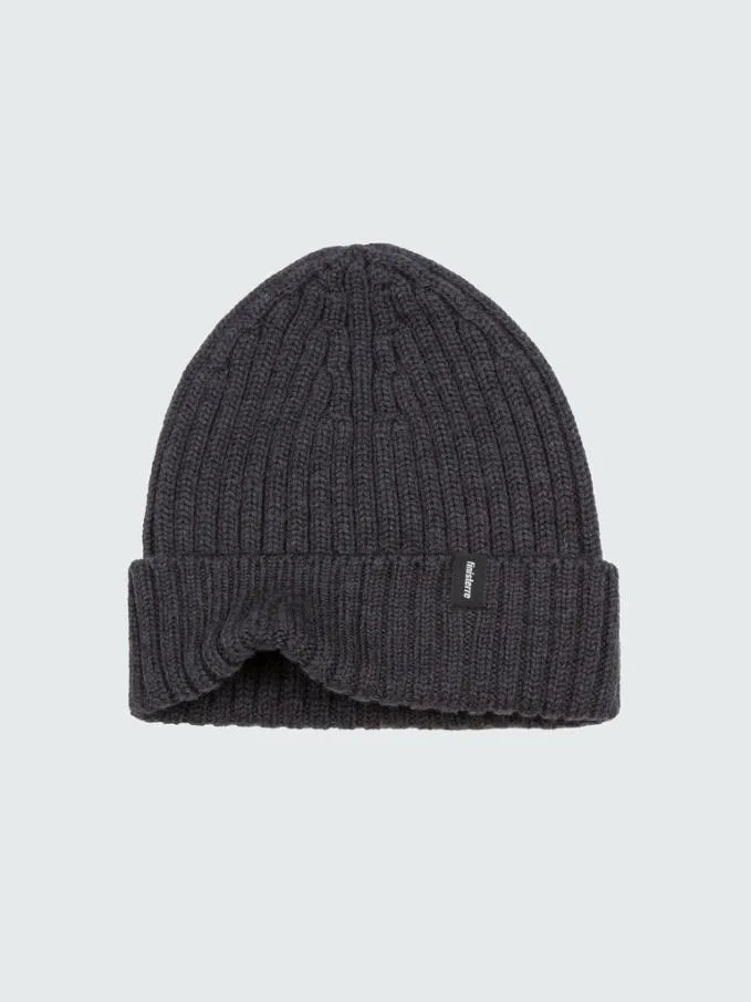 MenWomen Fisherman Beanie Charcoal Finisterre Hats and Gloves