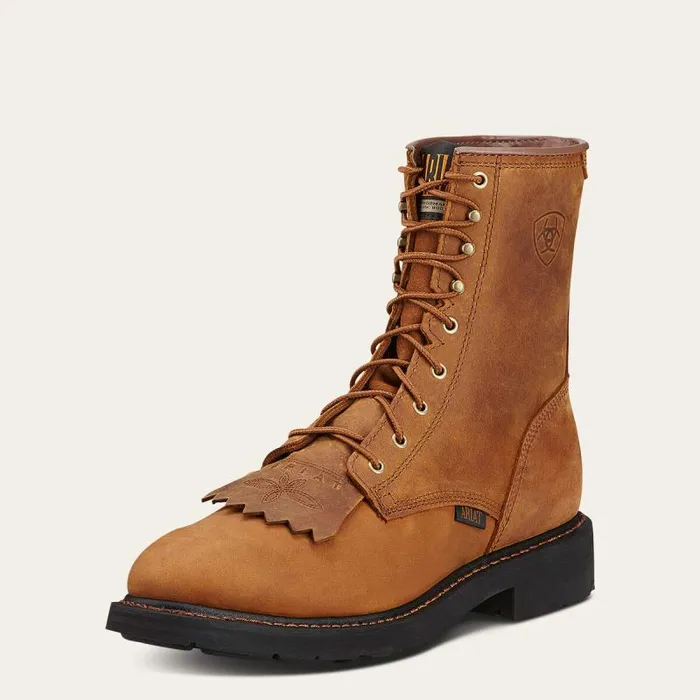 Men Work Boots Ariat Cascade 8034 Work Boot Aged Bark