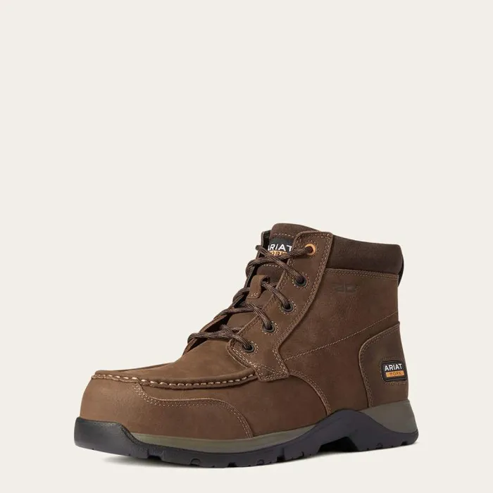 Men Work Boots Ariat Edge LTE Chukka Static Dissipating Composite Toe Work Boot Dark Brown Men Work Boots Ariat Edge LTE Chukka Static Dissipating Composite Toe Work Boot Dark Brown