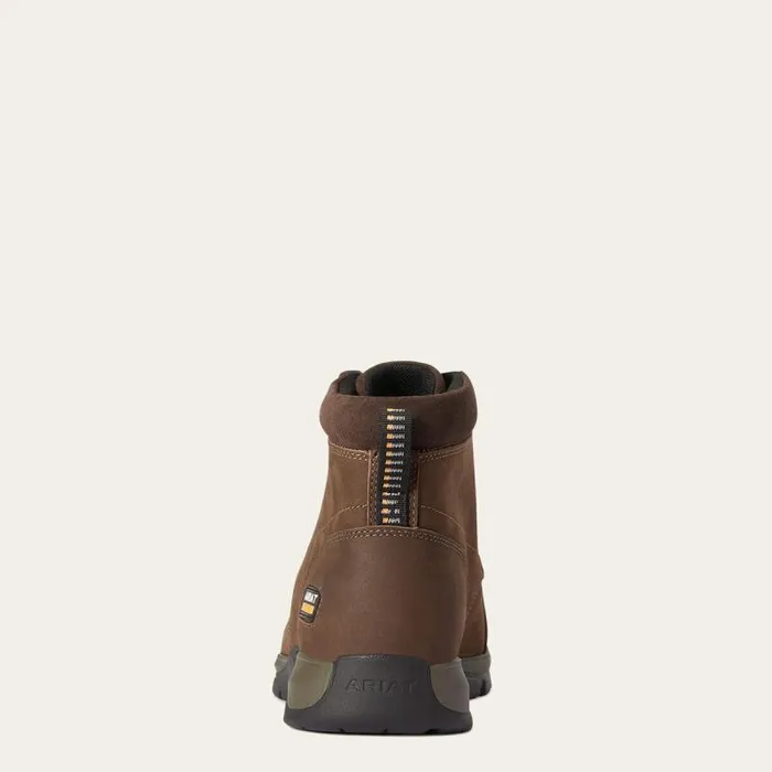 Men Work Boots Ariat Edge LTE Chukka Static Dissipating Composite Toe Work Boot Dark Brown Men Work Boots Ariat Edge LTE Chukka Static Dissipating Composite Toe Work Boot Dark Brown
