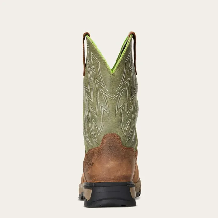 Men Work Boots Ariat Rebar Flex Western Waterproof Work Boot Rye Brown Men Work Boots Ariat Rebar Flex Western Waterproof Work Boot Rye Brown